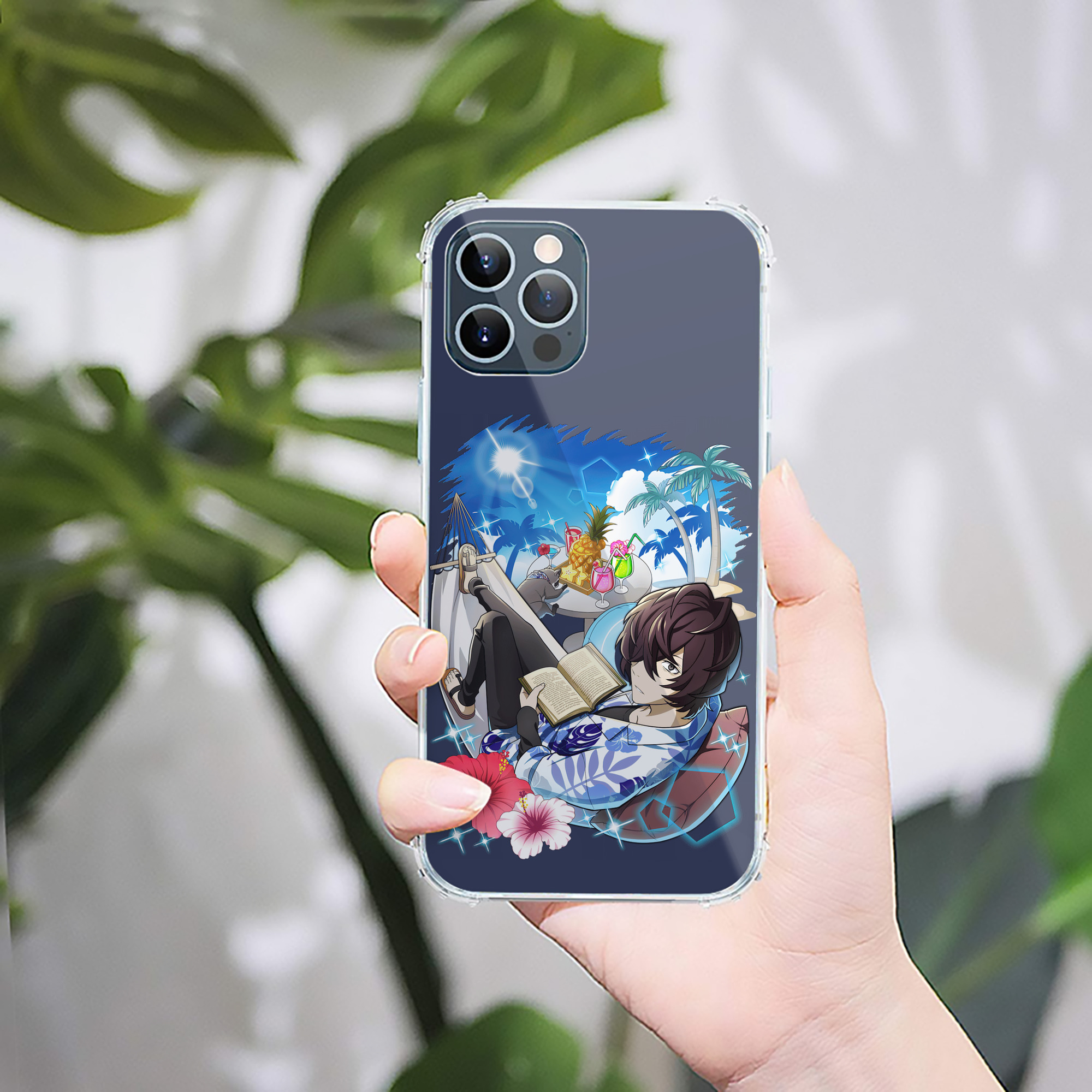 （画像用） 文豪ストレイドッグス Bungo Stray Dogs 【iPhone 12シリーズ対応】透明スマホケース（クリアソフトケース）